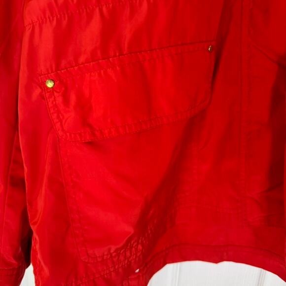 Cambridge Dry Goods Women’s Red Anorak Jacket XL No Hood - Picture 6 of 10